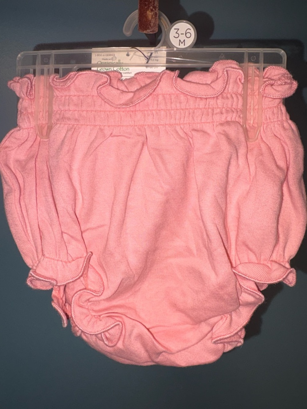 Pink Ruffle Baby Bloomer